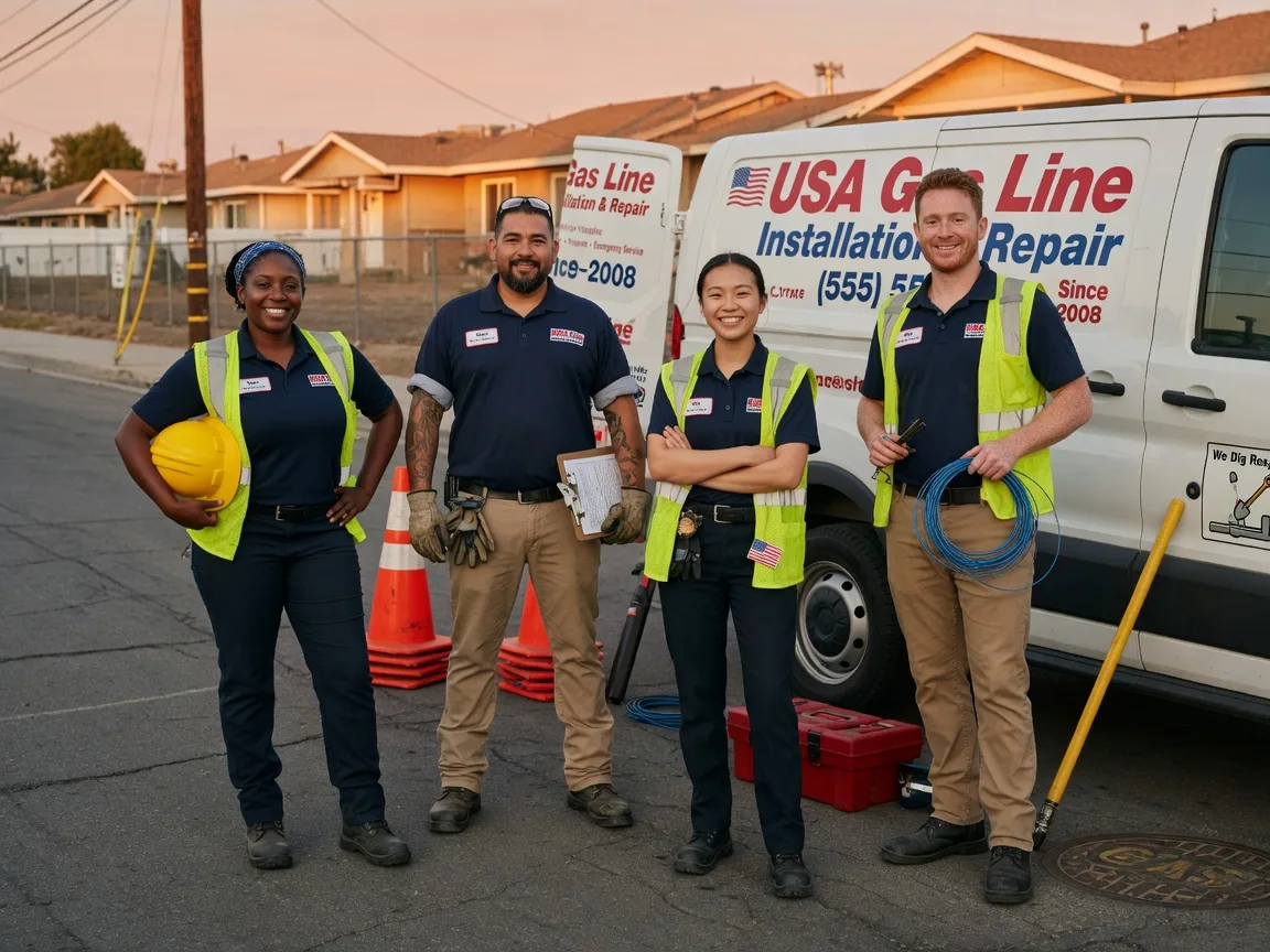 Gas Line Installation company in Snow Lake, AR